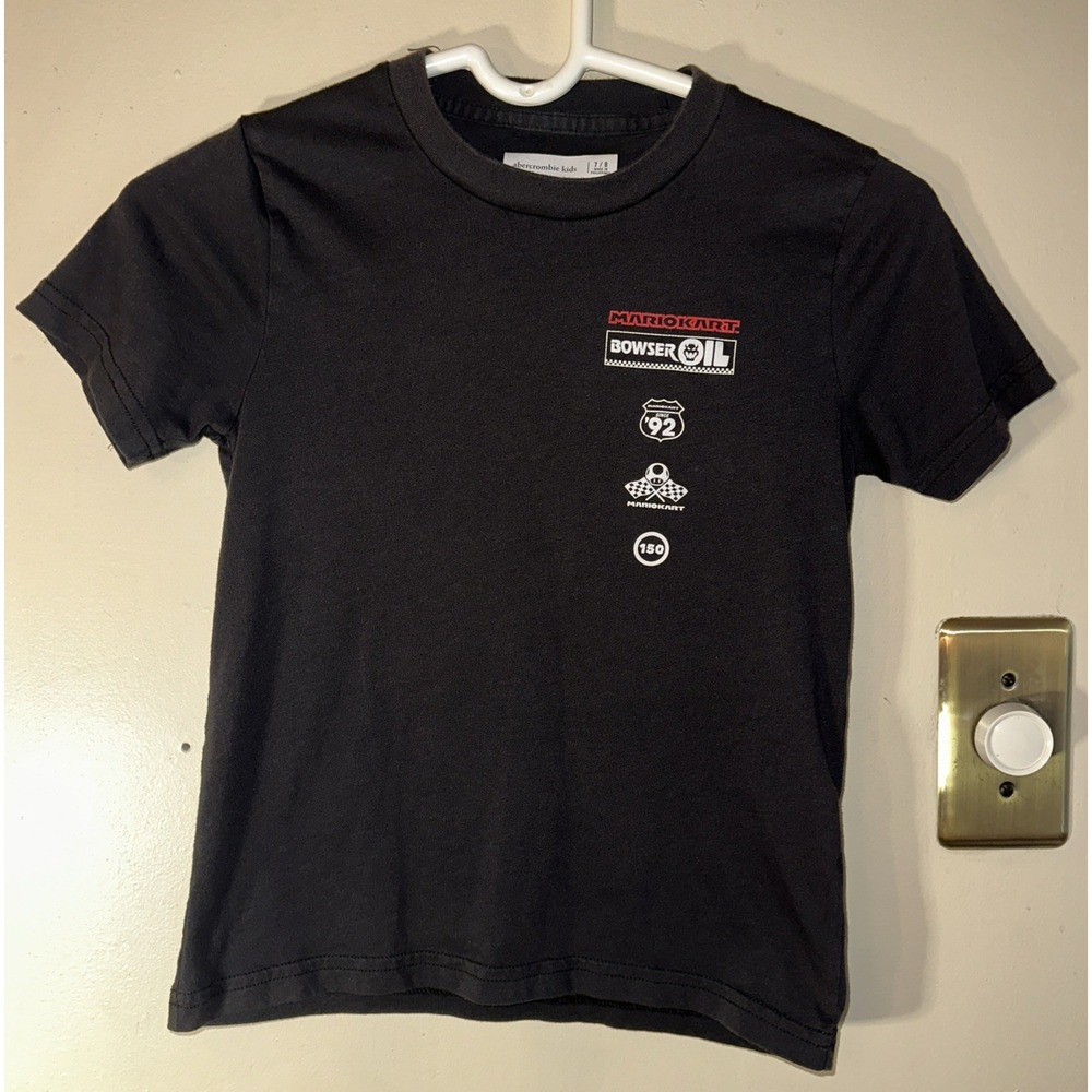 Mario Kart Abercrombie Kids 7/8 Short Sleeve T Shirt